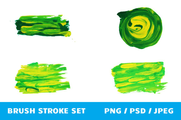 Mixed Color Stroke Set: Unleash Raw Energy with Grunge Strokes