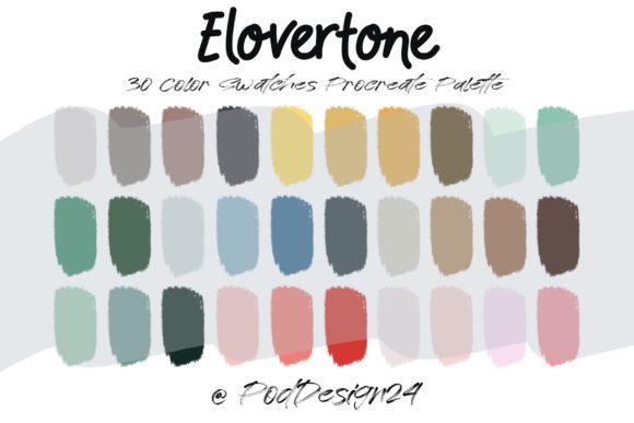 Procreate Color Palette Elovertone: A Designer's Guide