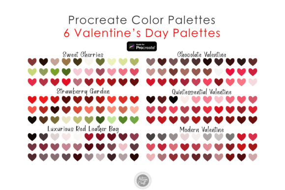 Procreate Color Palette for Valentine: A Designer's Guide to Love