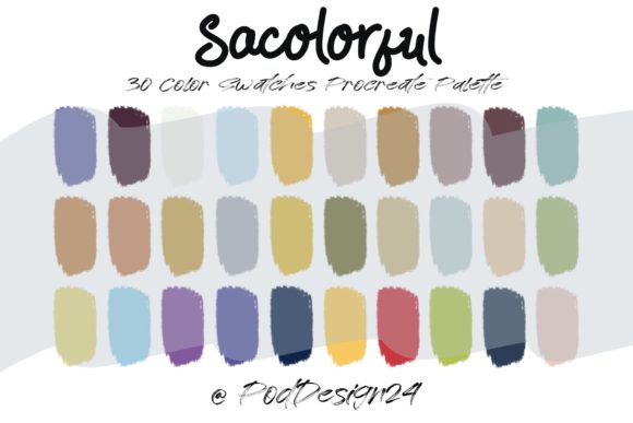 Procreate Color Palette Sacolorful: A Vibrant Guide for Digital Artists