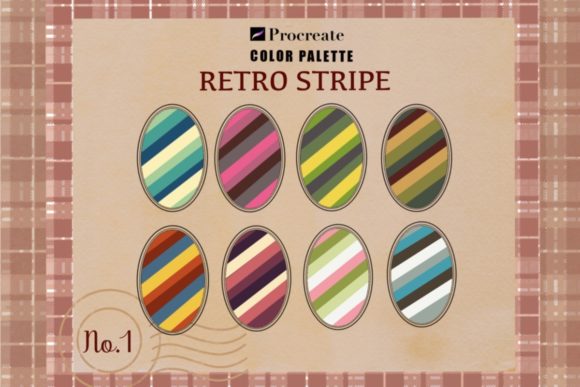 Retro Color Palette Procreate No.1: Instant Vintage Vibes