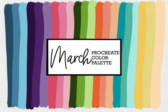Spring Forward: Designing with the Easter Procreate Color Palette | March