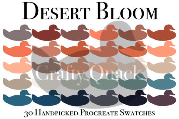 Unlocking the Desert Bloom Procreate Color Palette: A Creative Toolkit